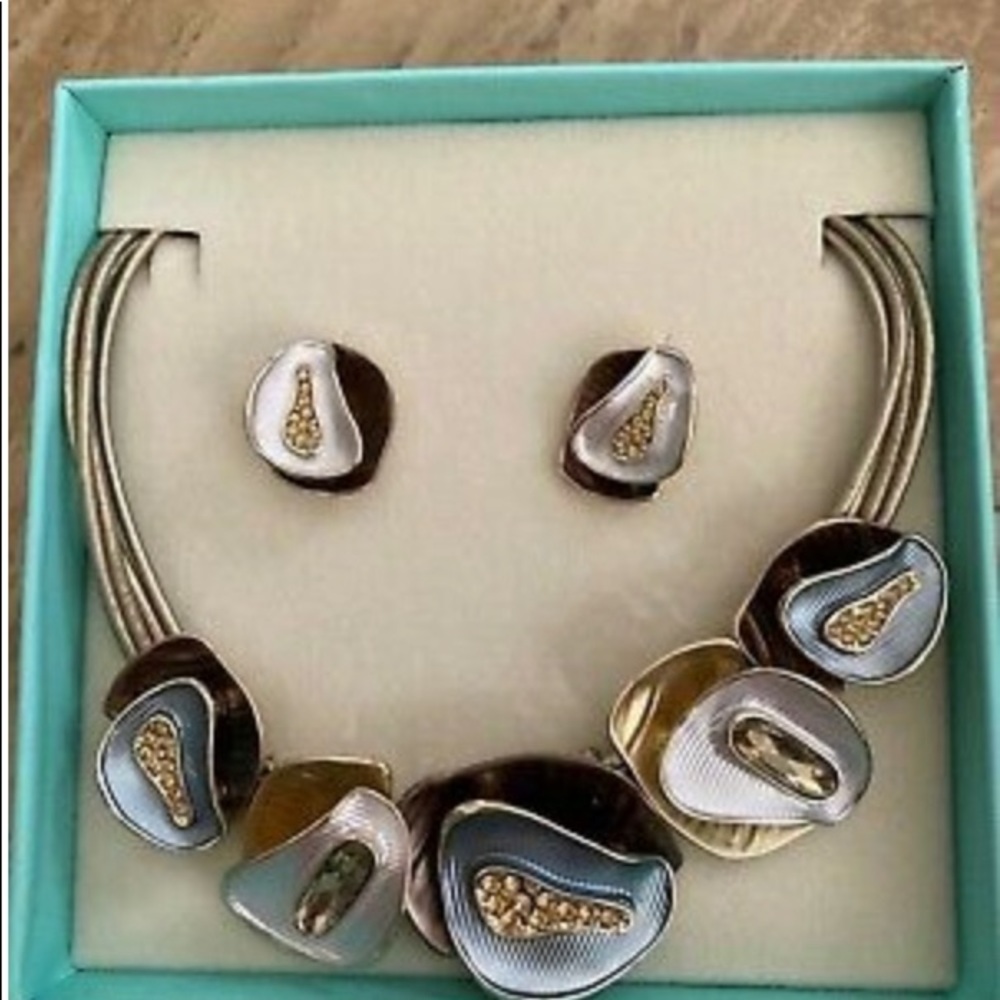 AMYJANE Jewelry Set - Spring Leaf Floral Boho